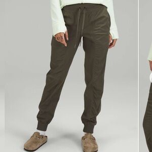 NWT Lululemon Dance Studio Mid-Rise Jogger *Full Length Army Green